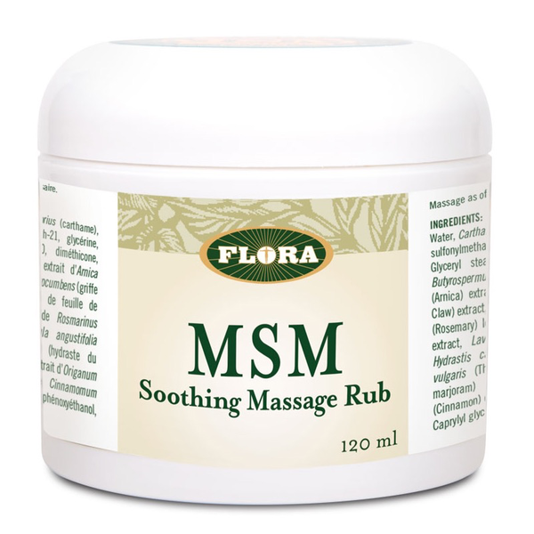 Flora Flora MSM Soothing Massage Rub 120ml