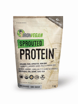Iron Vegan Iron Vegan Sprouted Protein Unflavoured 1kg