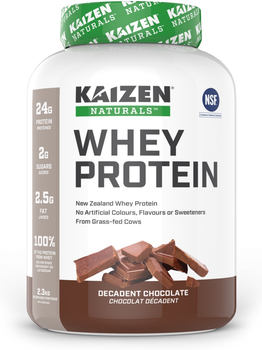 Kaizen Kaizen Naturals Whey Protein Decadent Chocolate 2.3kg