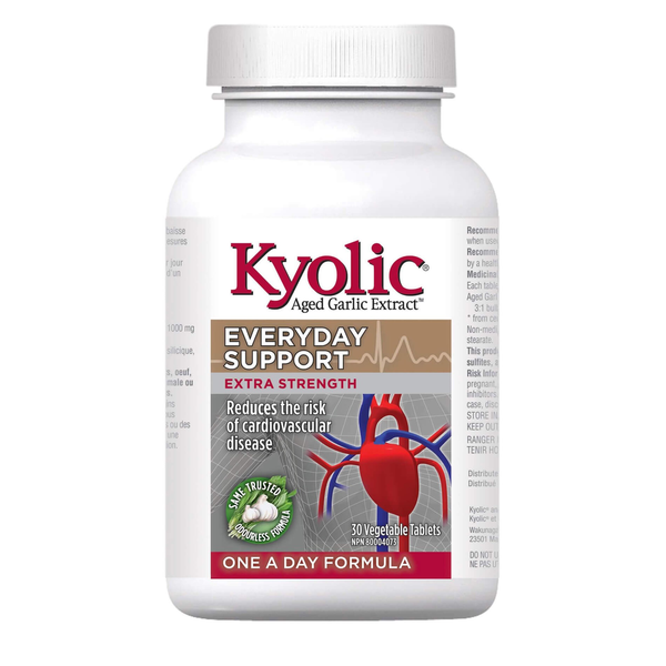Kyolic Kyolic Everyday Support Extra Strength 1000 mg 30 vtabs