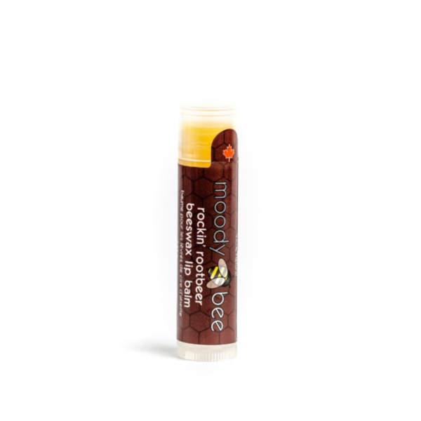 Moody Bee Moody Bee Lip Balm Rockin Rootbeer