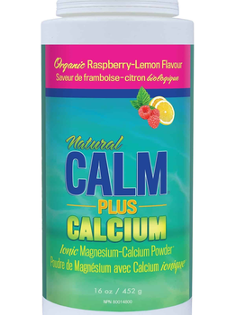 Natural Calm Natural Calm Plus Calcium Raspberry-Lemon 16oz
