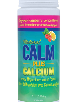 Natural Calm Natural Calm Plus Calcium Raspberry-Lemon 8oz