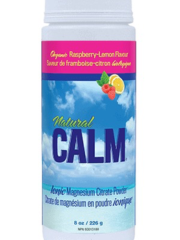 Natural Calm Natural Calm Magnesium Raspberry-Lemon 8oz