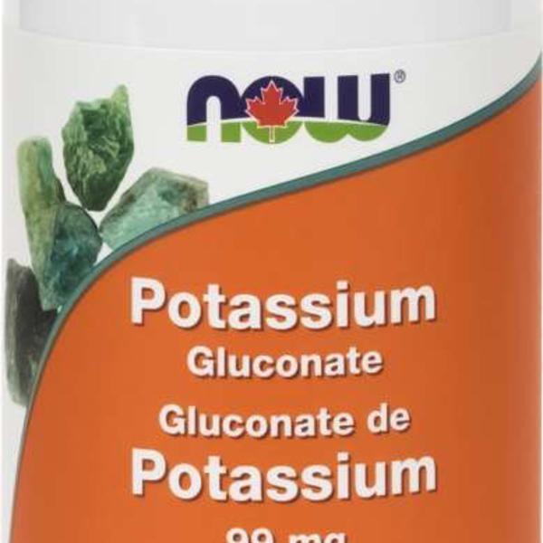 Now Foods NOW Potassium Gluconate 99mg 100 tabs