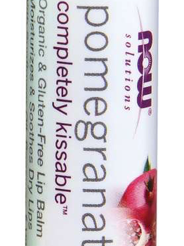 Now Foods NOW Organic Lip Balm Pomegranate