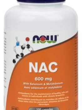 Now Foods NOW NAC 600mg 100 vcaps