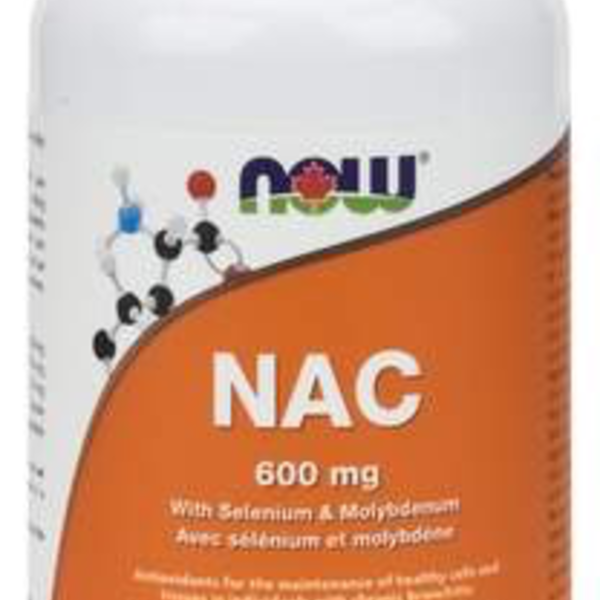 Now Foods NOW NAC 600mg 100 vcaps