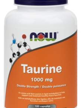 Now Foods NOW Taurine 1000 mg 100 caps