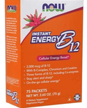Now Foods NOW Instant Energy B-12 (2,000mcg per packet) 75 packs / box