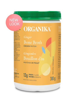 Organika Organika Chicken Bone Broth Protein Powder Ginger 300g