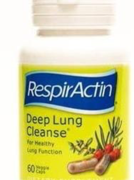 RespirActin RespirActin Deep Lung Cleanse 60 caps