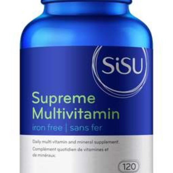 SISU SISU Supreme Multi Vitamin Iron Free 120 vcaps