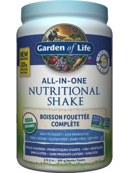 Garden of Life Garden of Life Raw Organic All in One Nutritional Shake Vanilla 969g