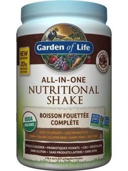 Garden of Life Garden of Life Raw Organic All in One Nutritional Shake Chocolate Cacao 1017g