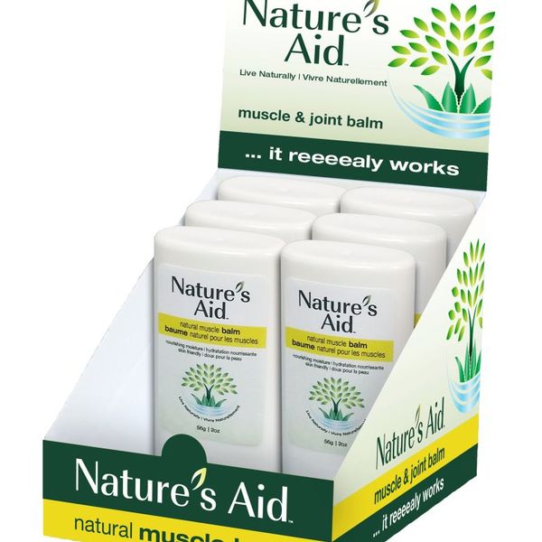 Nature's Aid Natures Aid All-Natural Muscle Balm 12g