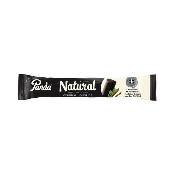 Panda Panda Natural Black Licorice Bars 32g