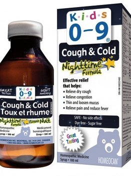 Homeocan Homeocan Kids 0-9 Cough and Cold Night 100 ml