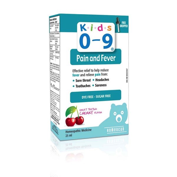 Homeocan Homeocan Kids 0-9 Pain and Fever 25 ml