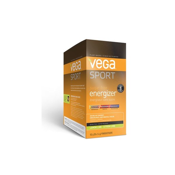 Vega VEGA Sugar-Free Energizer Lemon Lime 30 X 3.4g