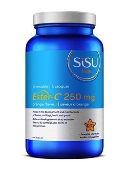 SISU SISU Ester-C 250 mg Chewable Orange 120 tabs