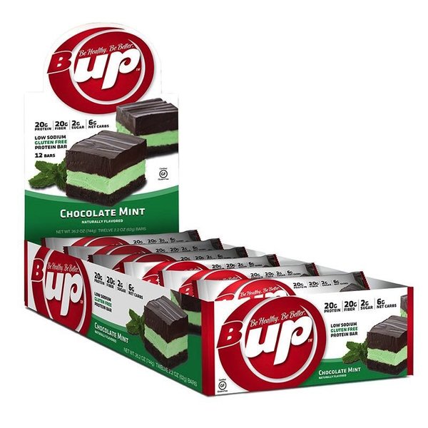 UP Up Bars Chocolate Mint 12 X 62g