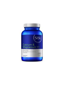 SISU SISU Calcium & Magnesium 1:1 100 gel caps