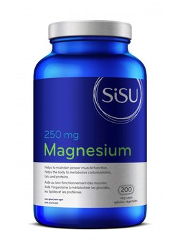 SISU SISU Magnesium 250mg 200 vcaps