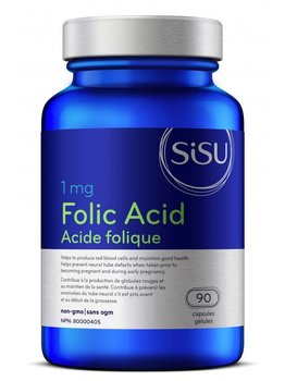 SISU SISU Folic Acid 1mg 90 caps