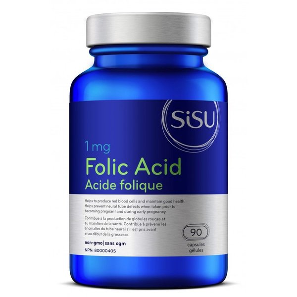 SISU SISU Folic Acid 1mg 90 caps