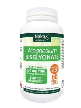 Naka Herbs Naka Magnesium Bisglycinate 260 vcaps