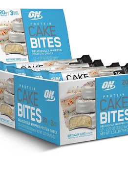 Optimum Nutrition ON Cake Bites Birthday Cake 9 X 65g