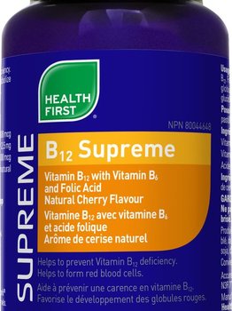 Health First Health First B12 Supreme 60 lozenges