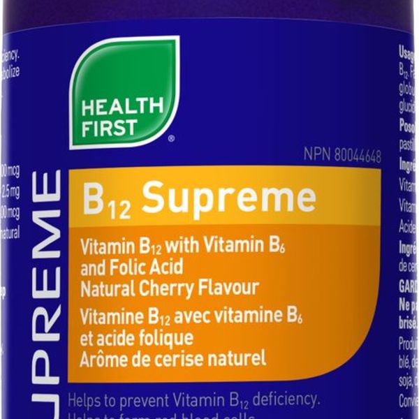 Health First Health First B12 Supreme 60 lozenges