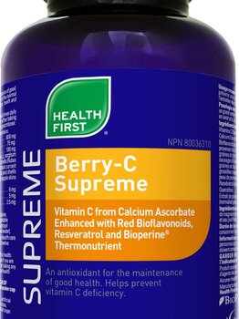 Health First Health First Berry-C Supreme 600mg 90 caps