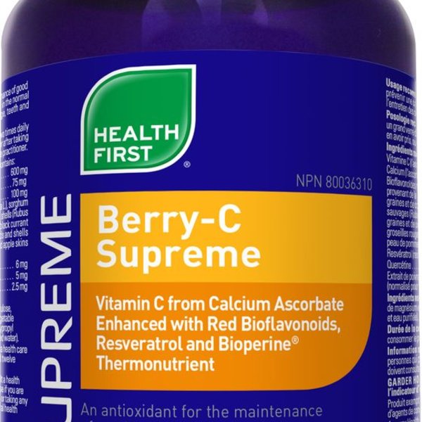 Health First Health First Berry-C Supreme 600mg 90 caps