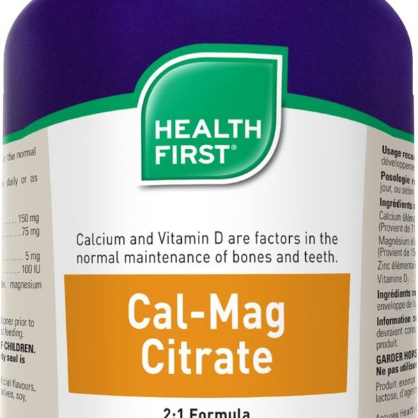 Health First Health First Cal-Mag Citrate 2:1 180 caps