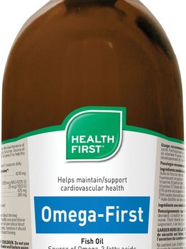 Health First Health First Omega- First Triple Fish Oil Liquid 250ml Lemon