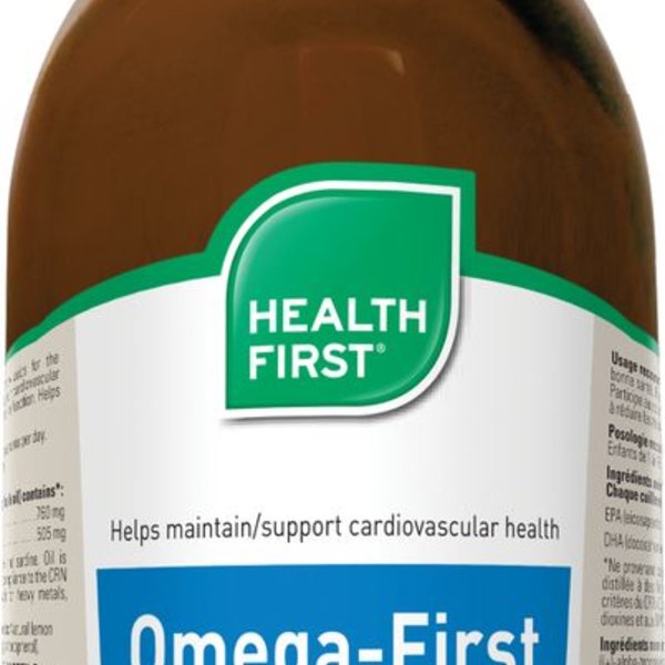 Health First Health First Omega- First Triple Fish Oil 500ml Lemon