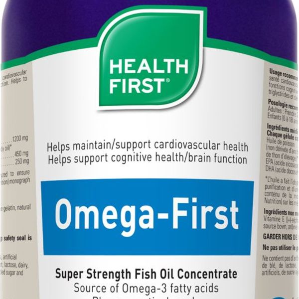 Health First Health First Omega- First Super Strength Fish OIl 240 caps