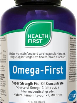 Health First Health First Omega- First Super Strength Fish OIl 60 caps