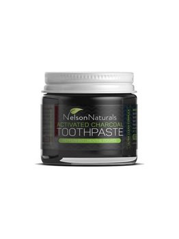 Nelson Naturals Nelson Naturals Toothpaste Activated Charcoal Peppermint 30ml