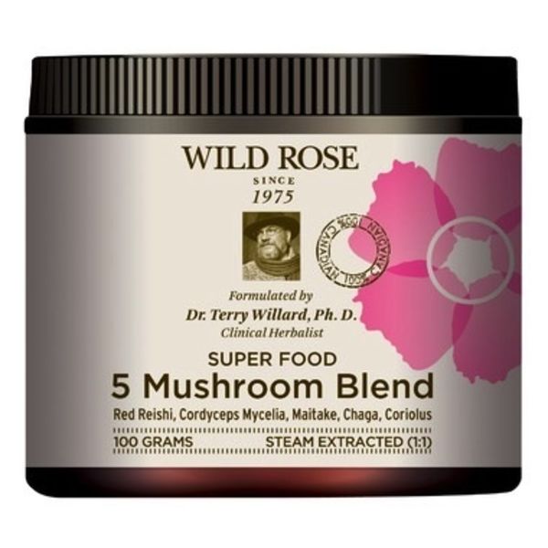 Wild Rose Wild Rose 5 Mushroom Blend 100g