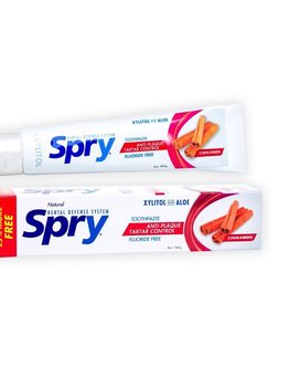 Spry Spry Toothpaste Cinnamon Non-Fluoride with Xylitol 113g