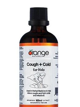 Orange Naturals Orange Naturals Cough and Cold Kids Tincture 100ml