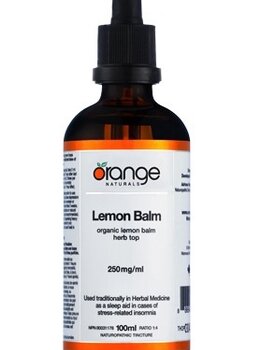 Orange Naturals Orange Naturals Lemon Balm Tincture 100ml