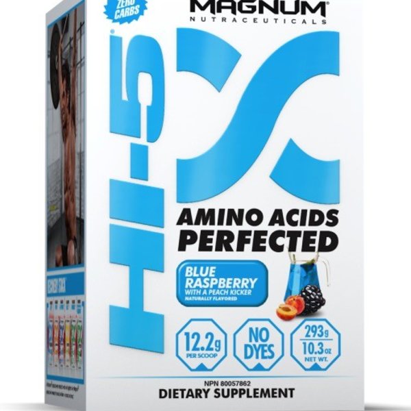 Magnum Nutraceuticals Magnum Hi-5 Blue Rasp with Peach Kicker 279g