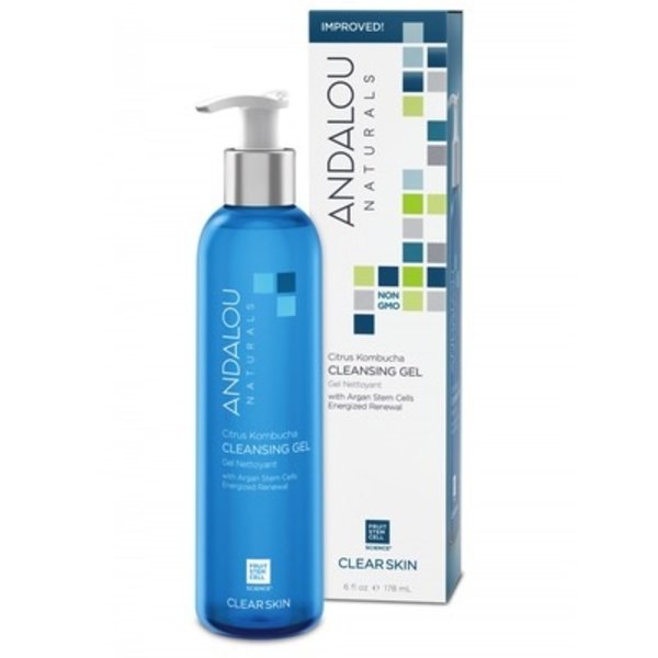 Andalou Naturals Andalou Clear Skin Citrus Kombucha Cleansing Gel 178ml