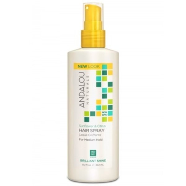 Andalou Naturals Andalou Sunflower Citrus Medium Hold Hair Spray 242ml