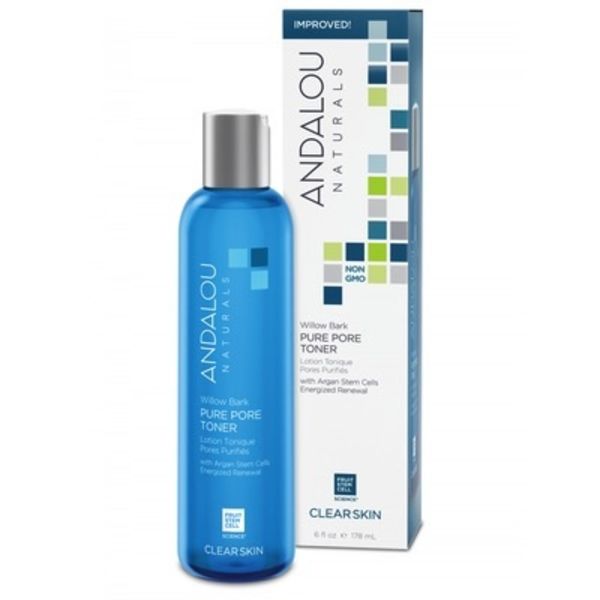 Andalou Naturals Andalou Clear Skin Aloe + Willow Bark Pure Pore Toner 178ml